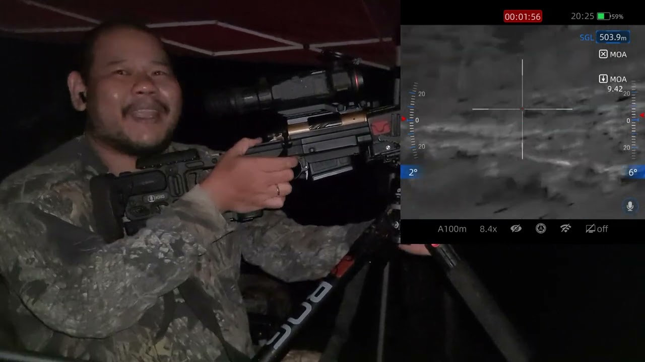 Long Range !!! Berburu Hama Babi di Brebes