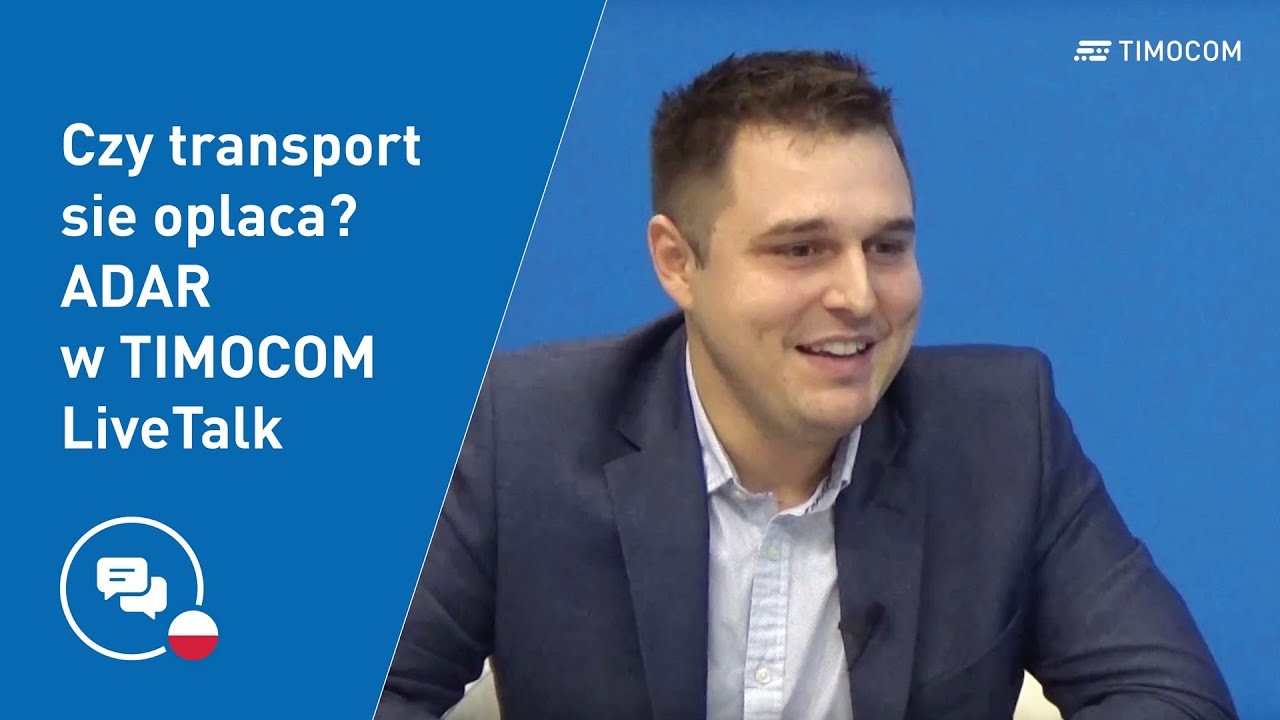 Czy transport sie oplaca? ADAR w TIMOCOM LiveTalk