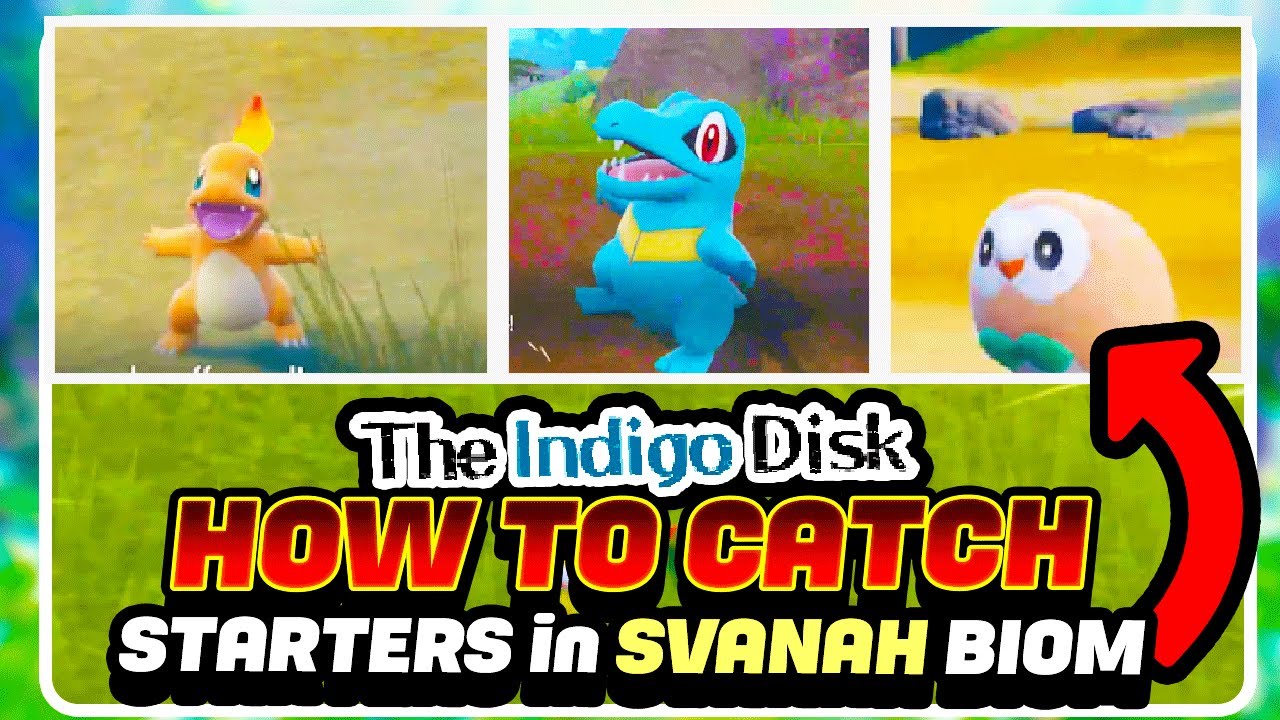 How To Unlock Starter Pokemon & Savanah Starter Location Guide - Pokemon Indigo Disk DLC