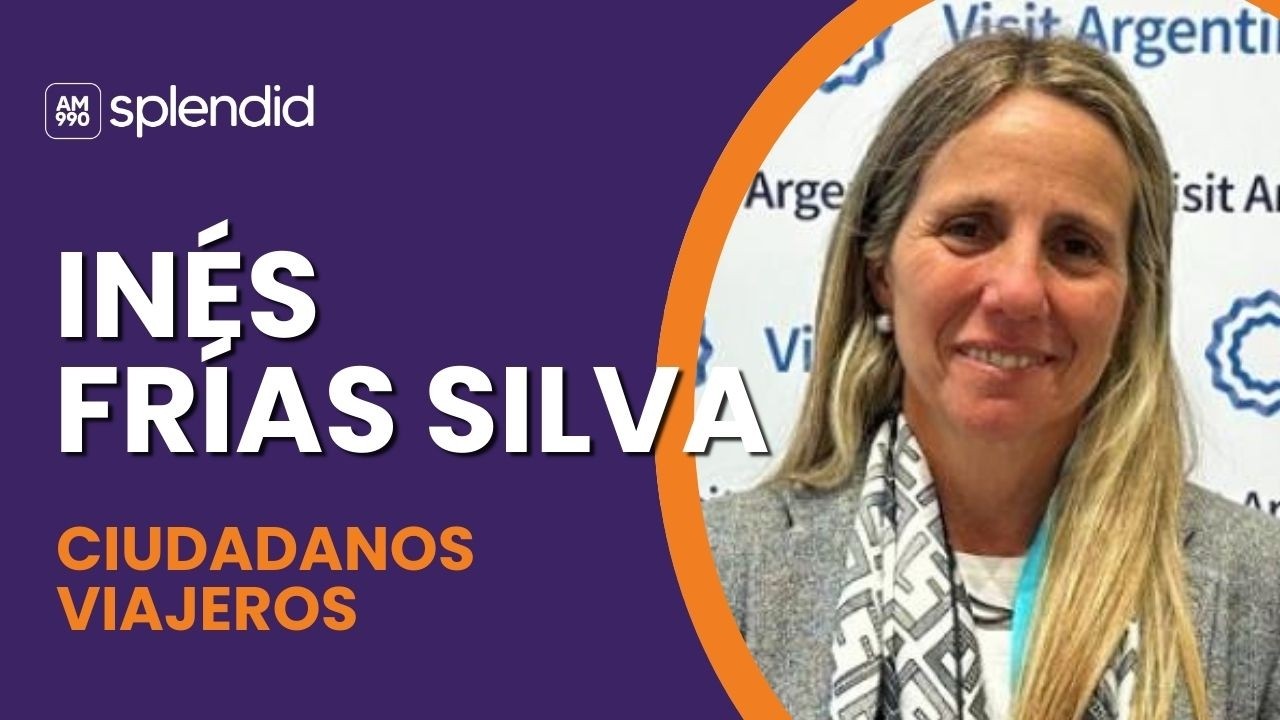 Inés Frías Silva, vicepresidente del Ente Tucumán Turismo, en Ciudadanos Viajeros