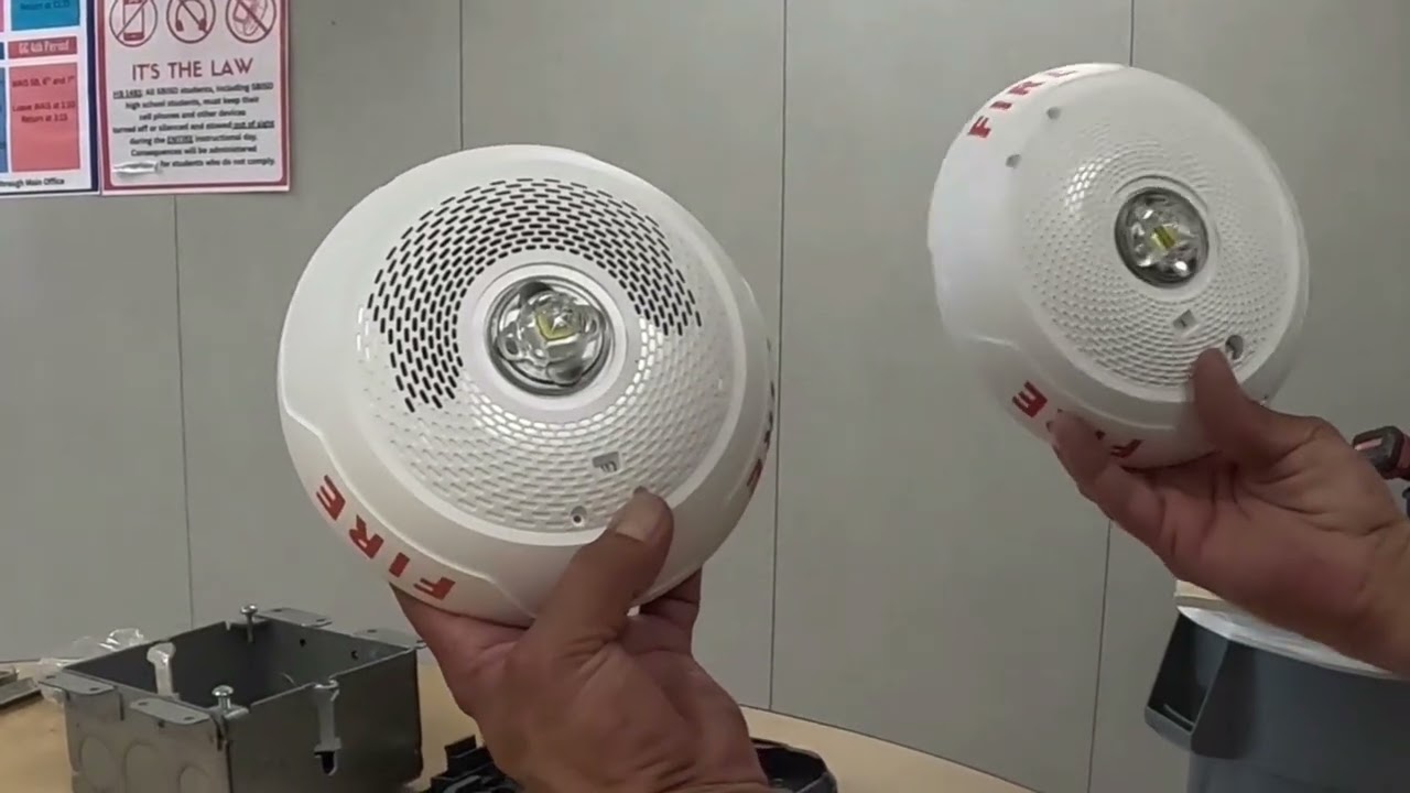 ACS -FULL INSTALL OF A FIRE ALARM AUDIO STROBE 2025 FV