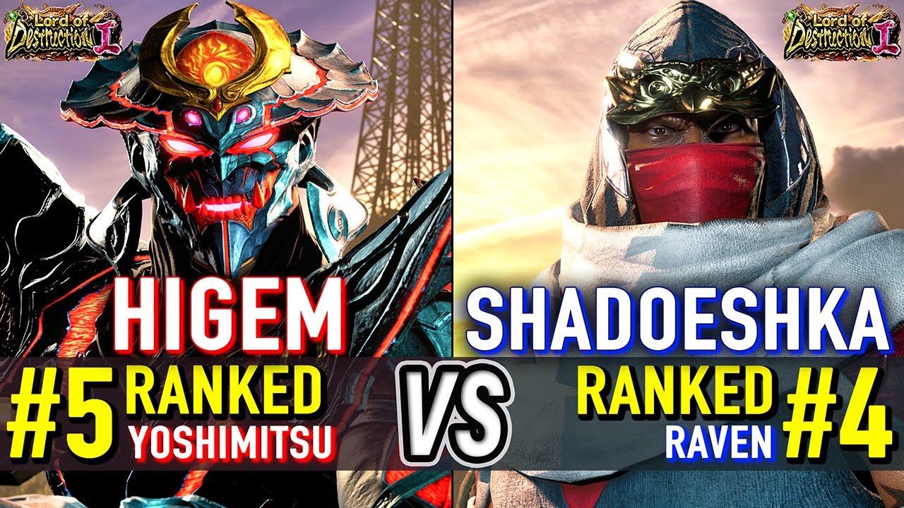 T8 🔥 HIGEM (#5 Ranked Yoshimitsu) vs SHADOESHKA (#4 Ranked Raven) 🔥 Tekken 8 High Level Gameplay