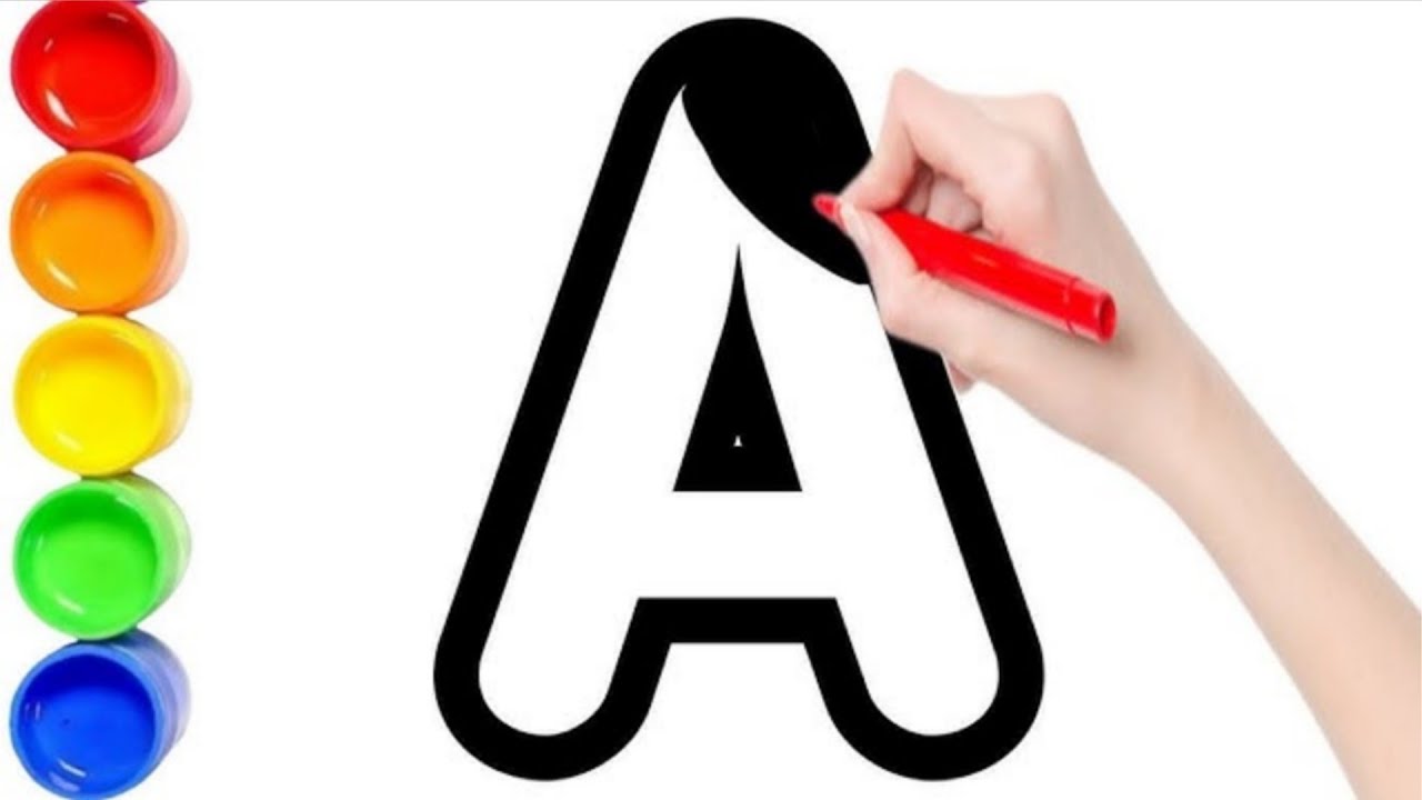 Learn to Draw the Alphabet A-Z: | preschool learning videos | Easy & Fun for Beginners!