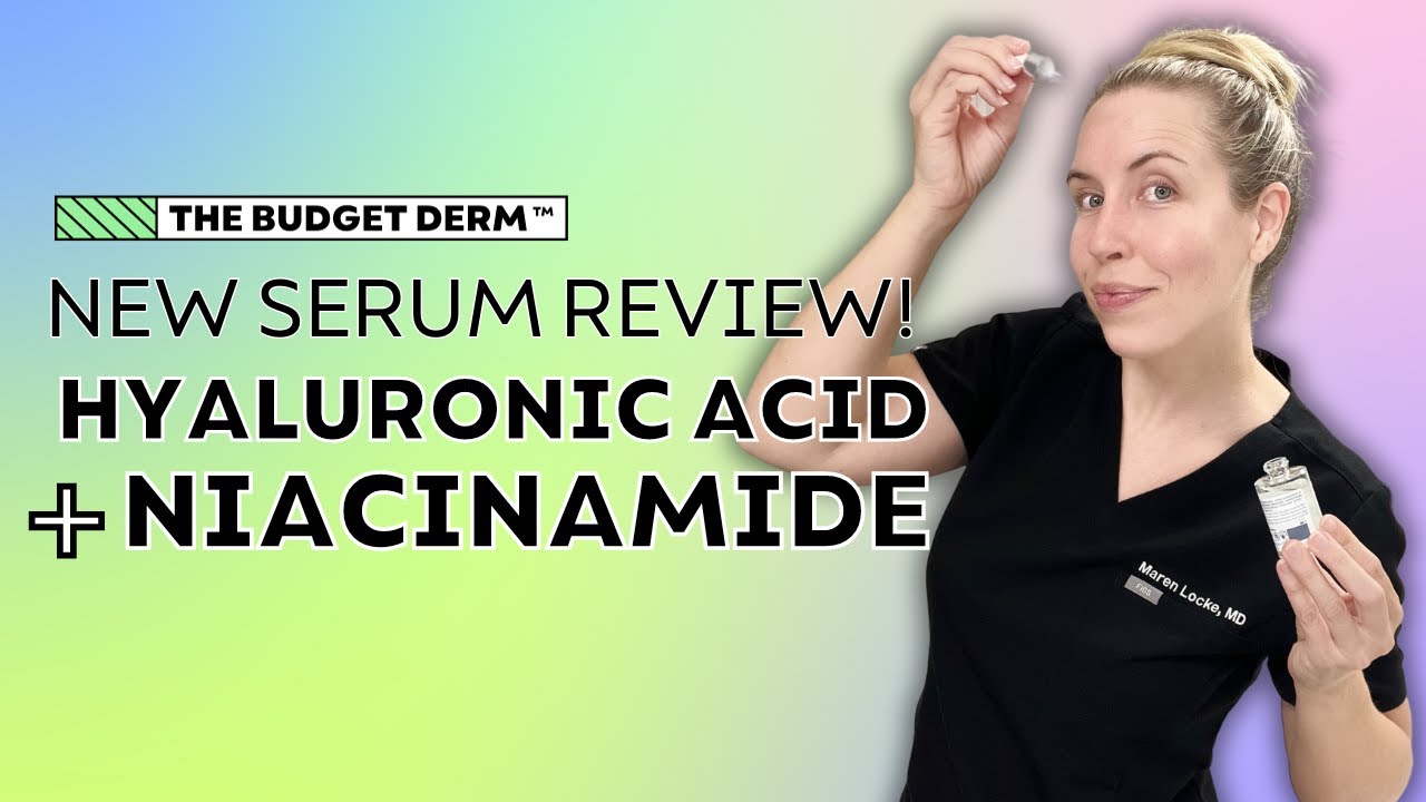 New Plumping Serum Review! | Niacinamide + Hyaluronic Acid to firm the skin