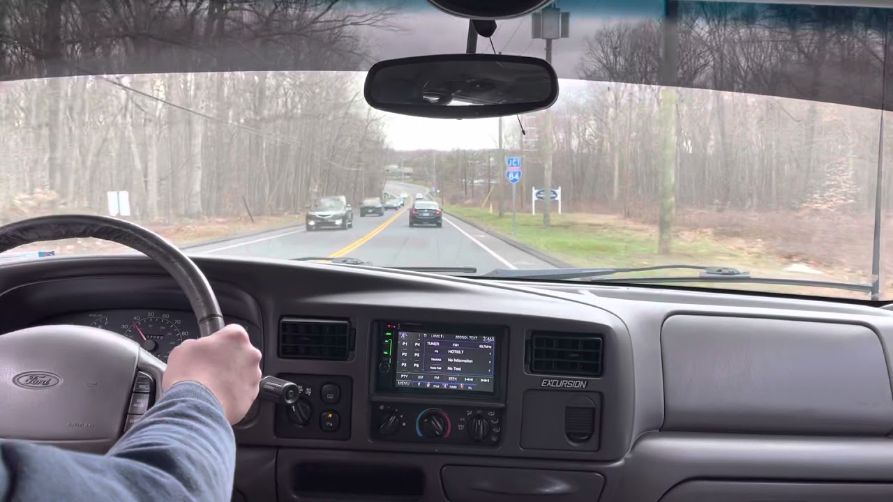 2000 Ford Excursion 7.3L Powerstroke ride along