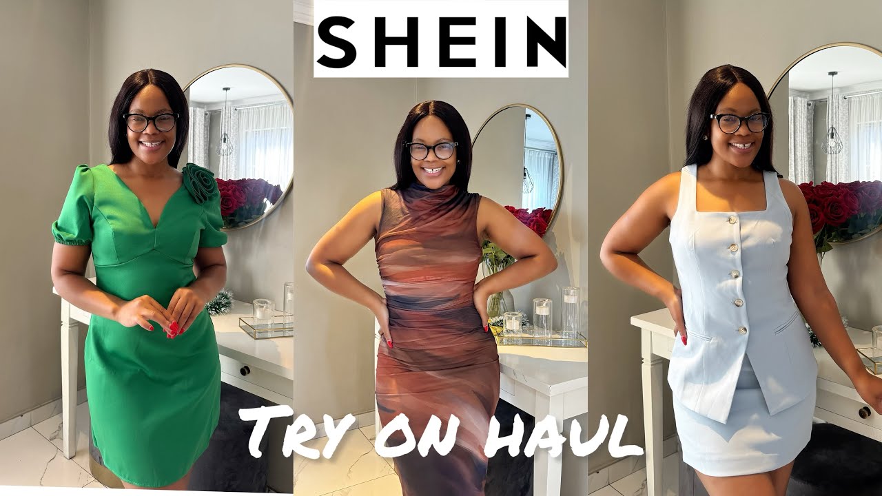 SHEIN try on haul | Women Apparel Quality Stores |  Sparkle Your New Year Revolution