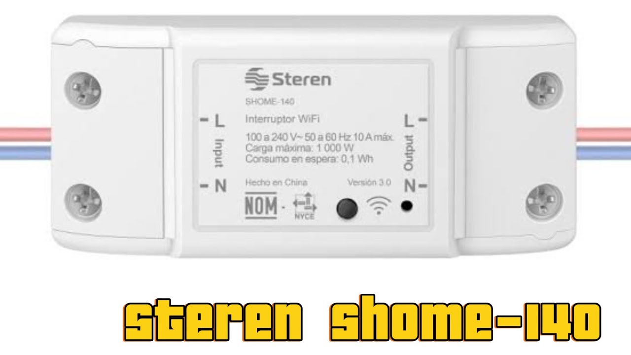 Reparación apagador wifi Steren shome-140