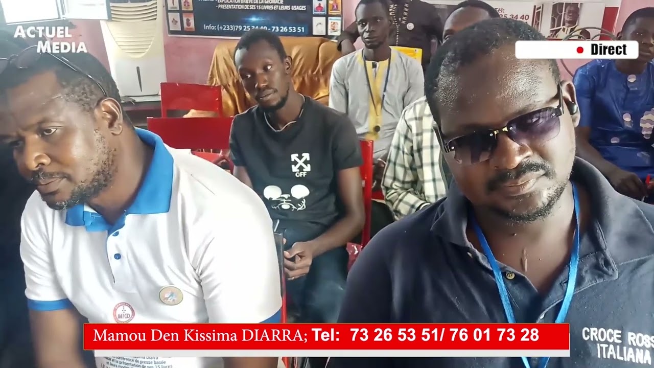 Mamou Den Kissima Diarra dans l'émission Doni Kènè sur Actuel Média.