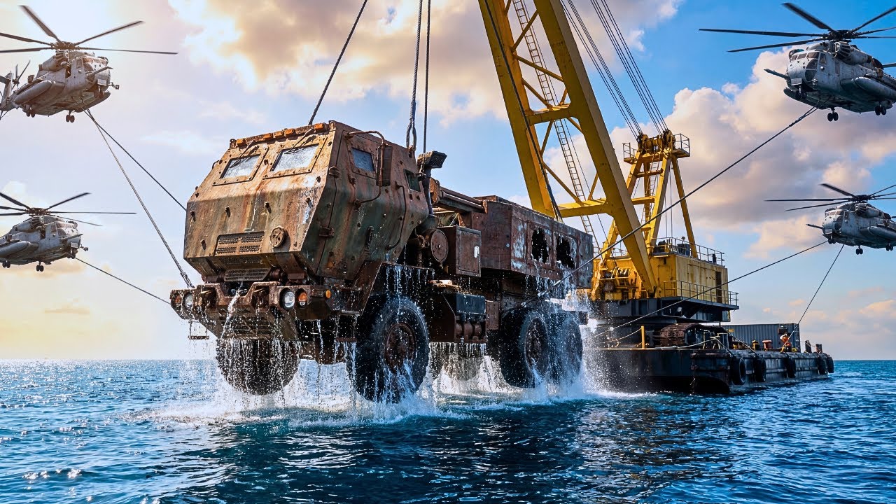 Ocean Salvage Gone Wrong? Restoring a Destroyed HIMARS