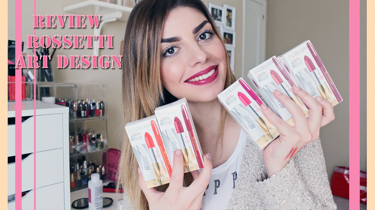 MINI REVIEW : Rossetto Art Design Collistar