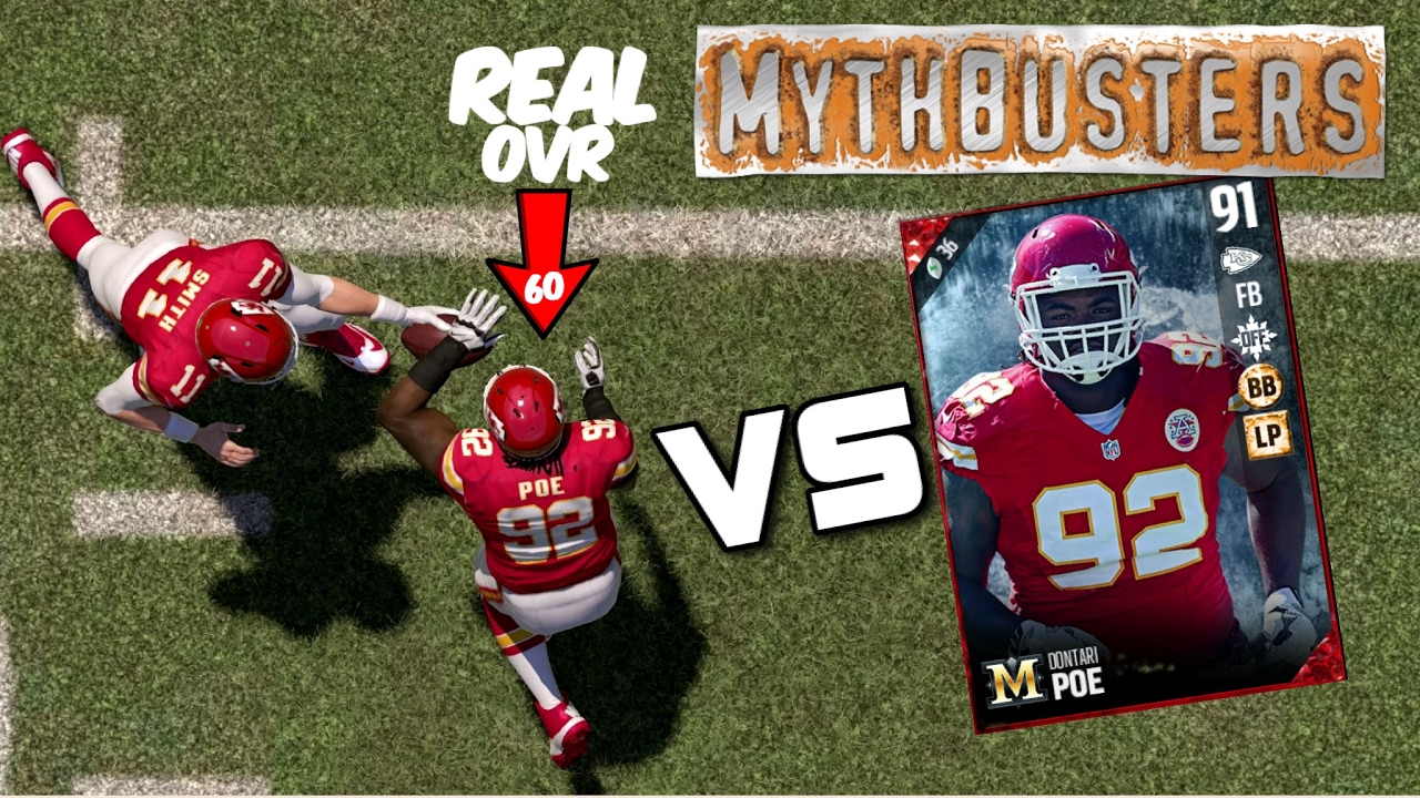 CAN OUT OF POSITION PLAYERS REALLY PLAY OUT OF POSITION?? Madden 17 MYTHBUSTERS