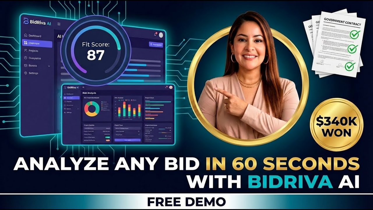 How to Find and Analyze Government Bids Using AI (BidRiva Demo - Part 2)