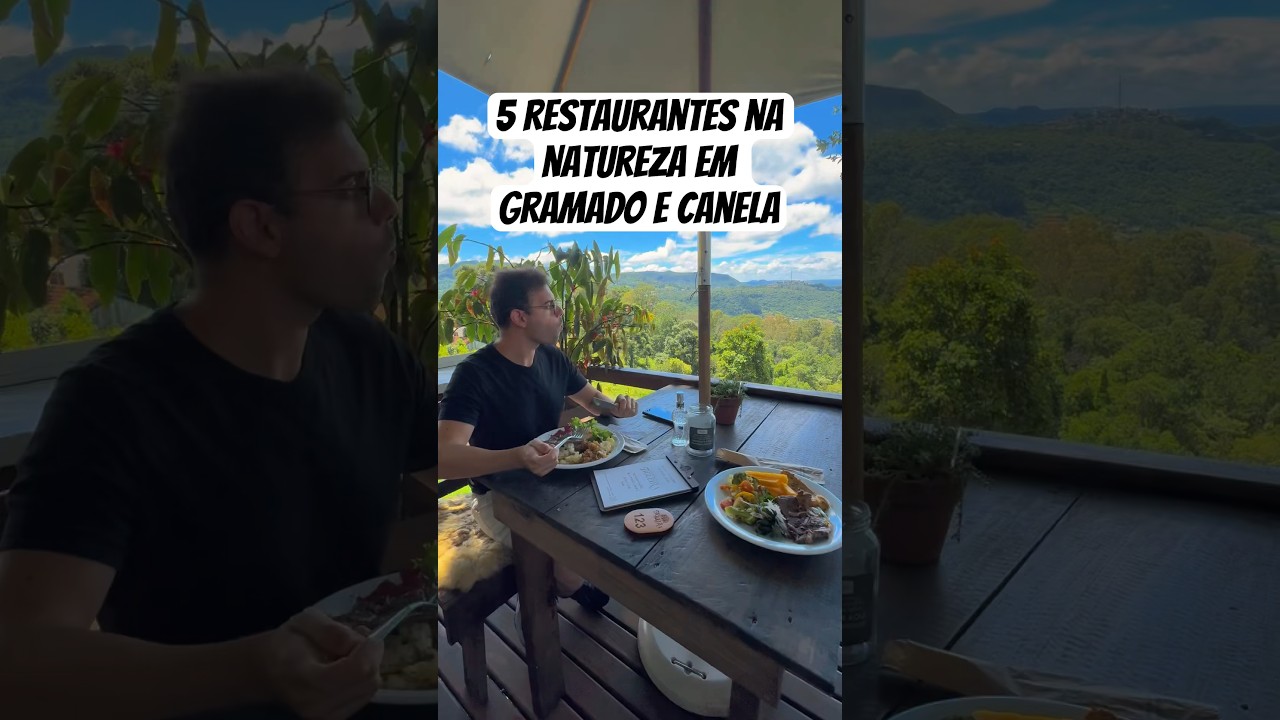 5 Restaurantes na Natureza em Gramado e Canela #gramado #serragaucha