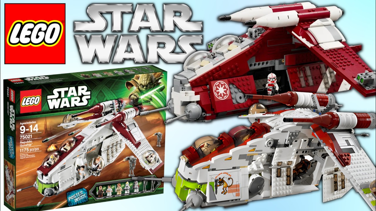 Ranking Every LEGO Star Wars Republic Gunship In 2 Minutes