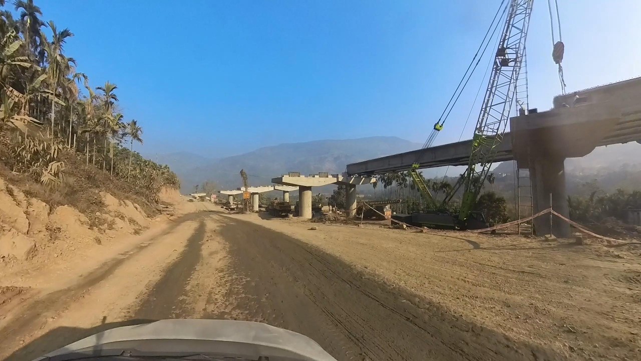 #Haflong to Silchar via NH 27 #road condition NH-27 _08-02-2026 #uncut #haflong #jatinga #Part- 2/2