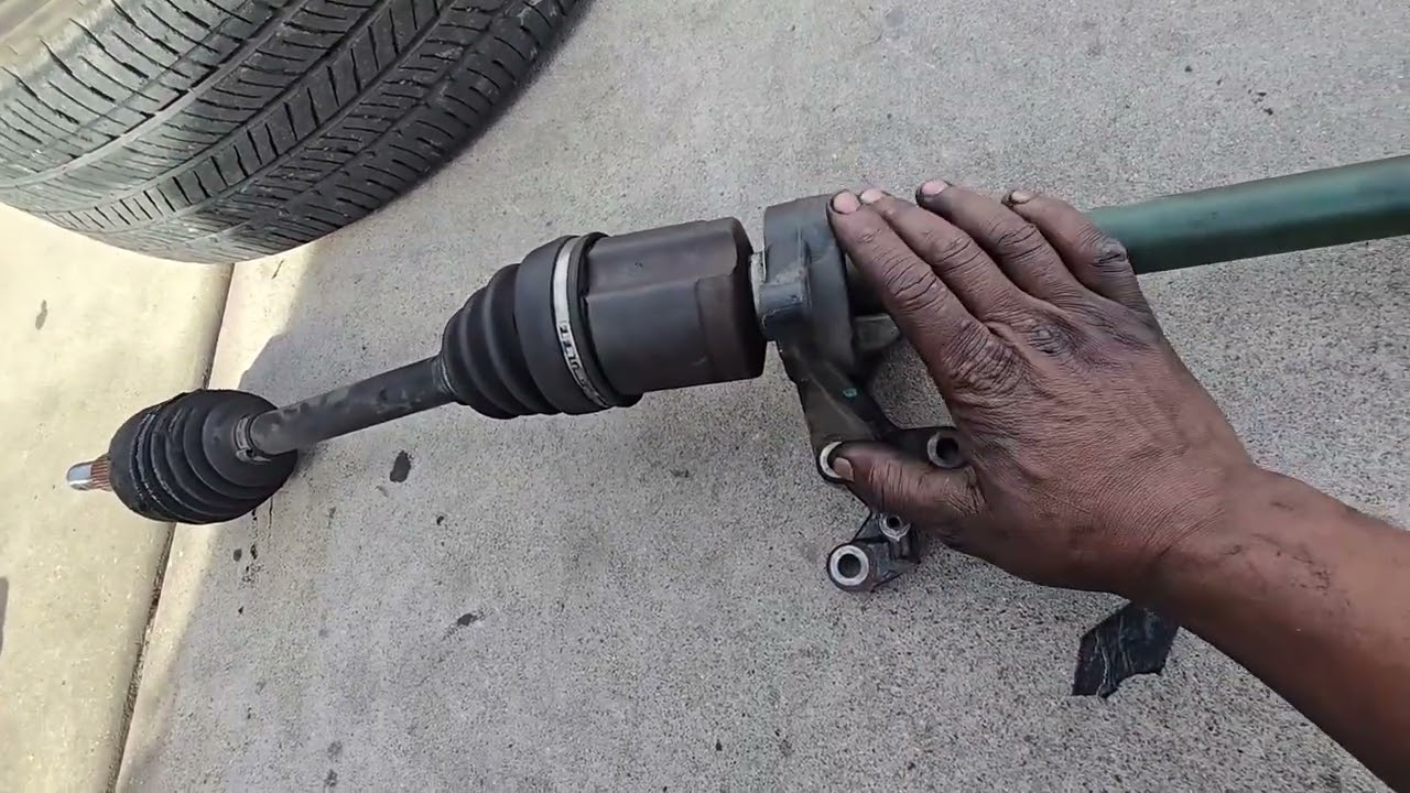 13 PATHFINDER PASSENGER SIDE CV AXLE REPLACEMENT