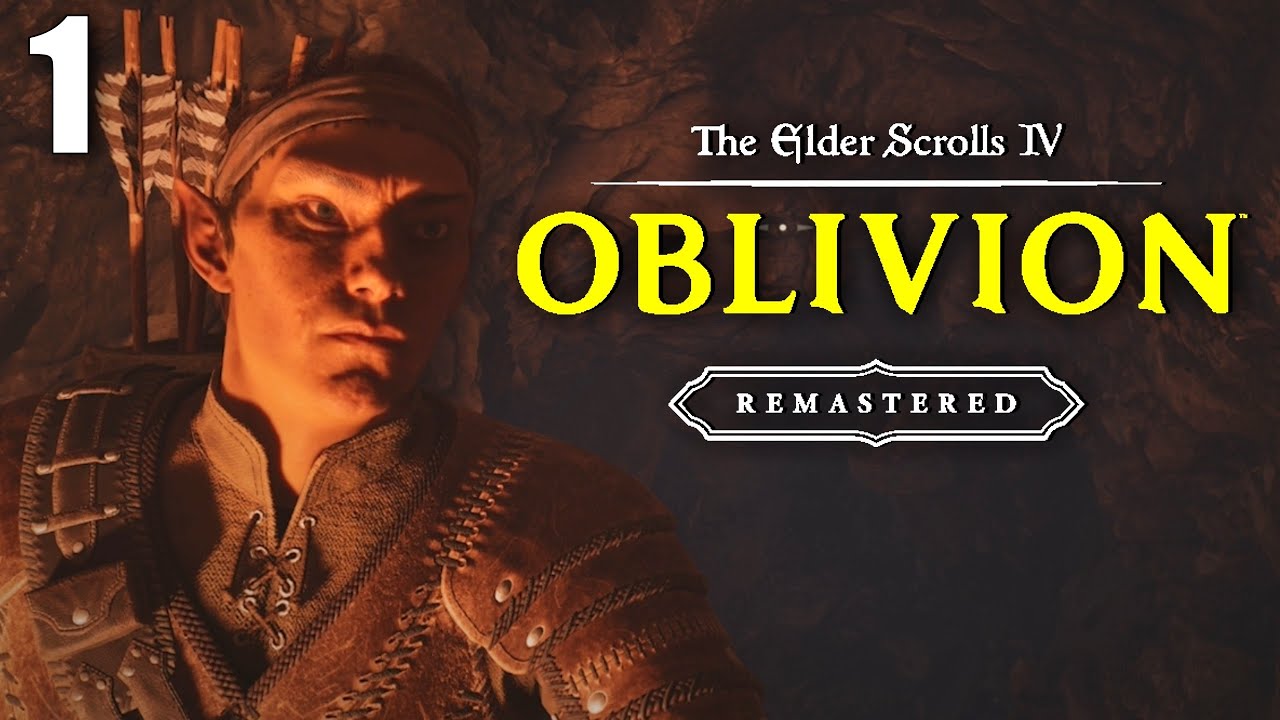 Elder Scrolls Oblivion REMASTERED - First Time Playing Ever
