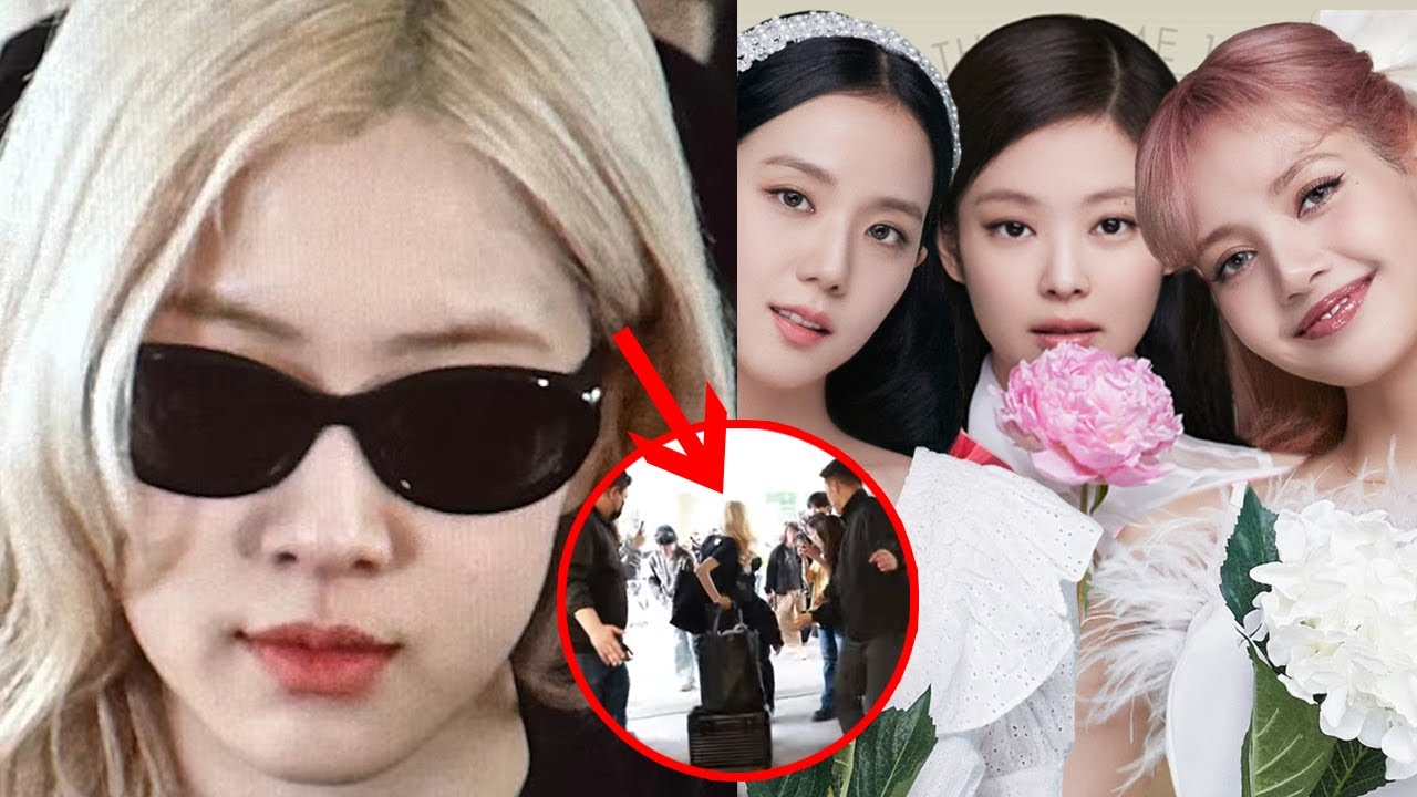 Ros&eacute; gets Hurt in Incheon Airport Inciden today, Blackpink Reunion at Billboard Korea Event