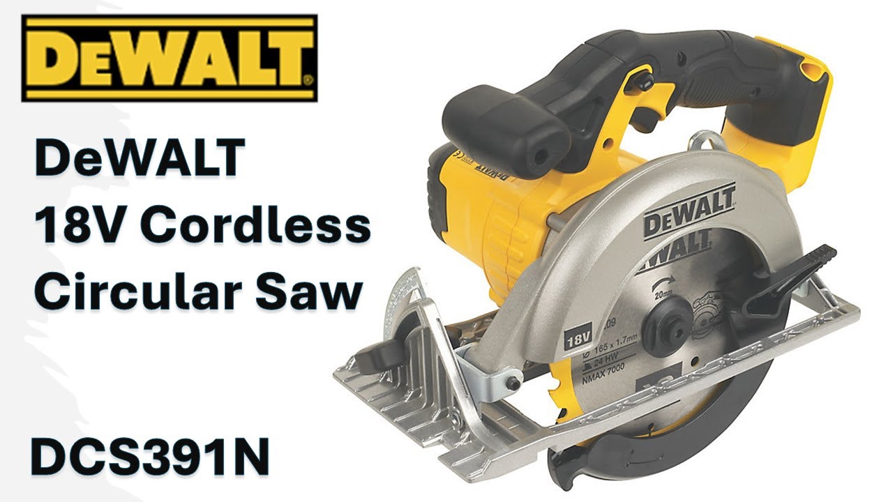 Аккумуляторная дисковая пила Dewalt (18 В DCS391N)