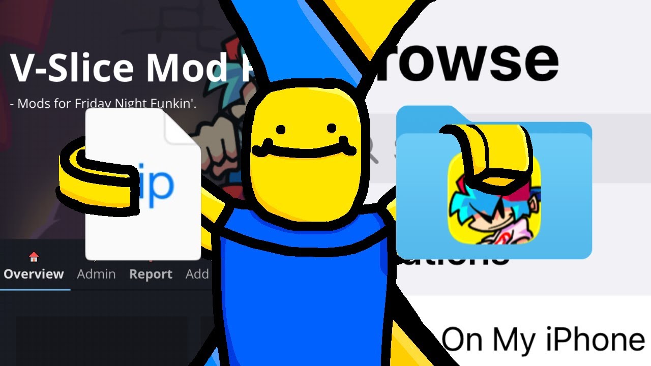 How To Download And Add Mods In Mobile FNF (iOS)