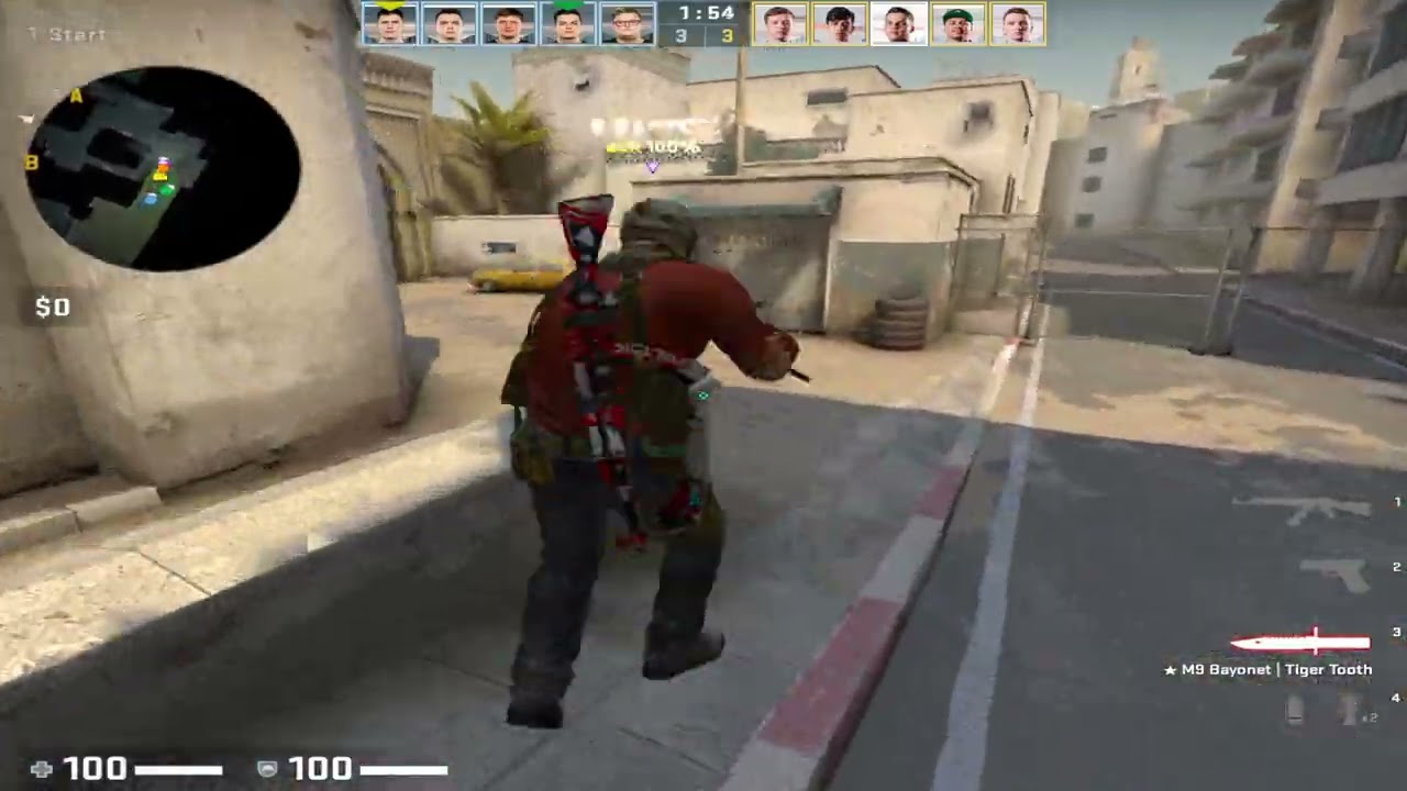 CSGO POV MIBR brnz4n (24/20) vs NAVI (dust2) @ BLAST Premier Spring Groups 2022