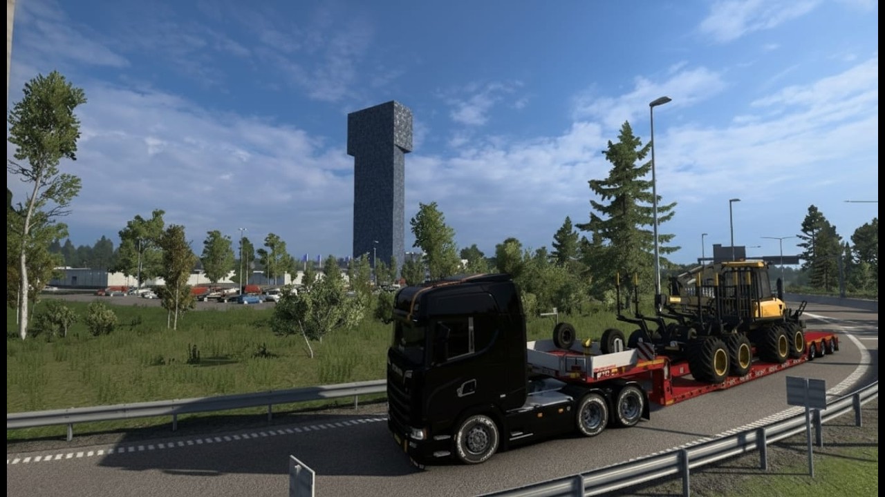 Parking truck - ETS 2 Multiplayer