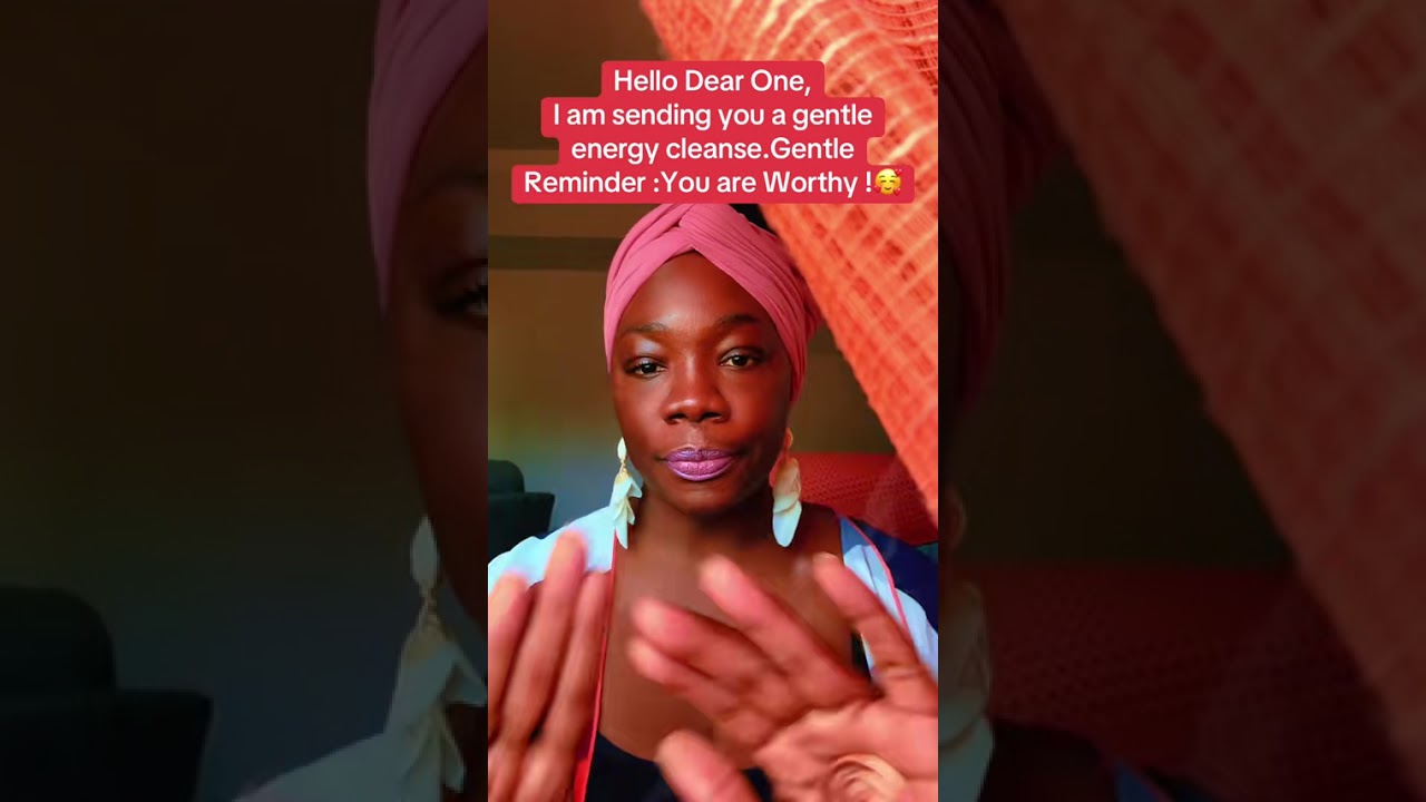 FEELING UNWORTHY:ENERGY CLEANSE/REMINDER #reikihealing #fyp #worthy #reiki #energyhealing #youtube 