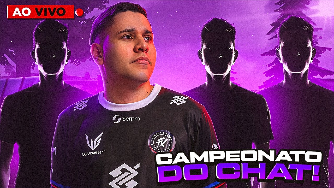 💜CAMPEONATO DO CHAT + X TREINO COPA FF💜FREE FIRE AO VIVO💜 36/300 - #150K