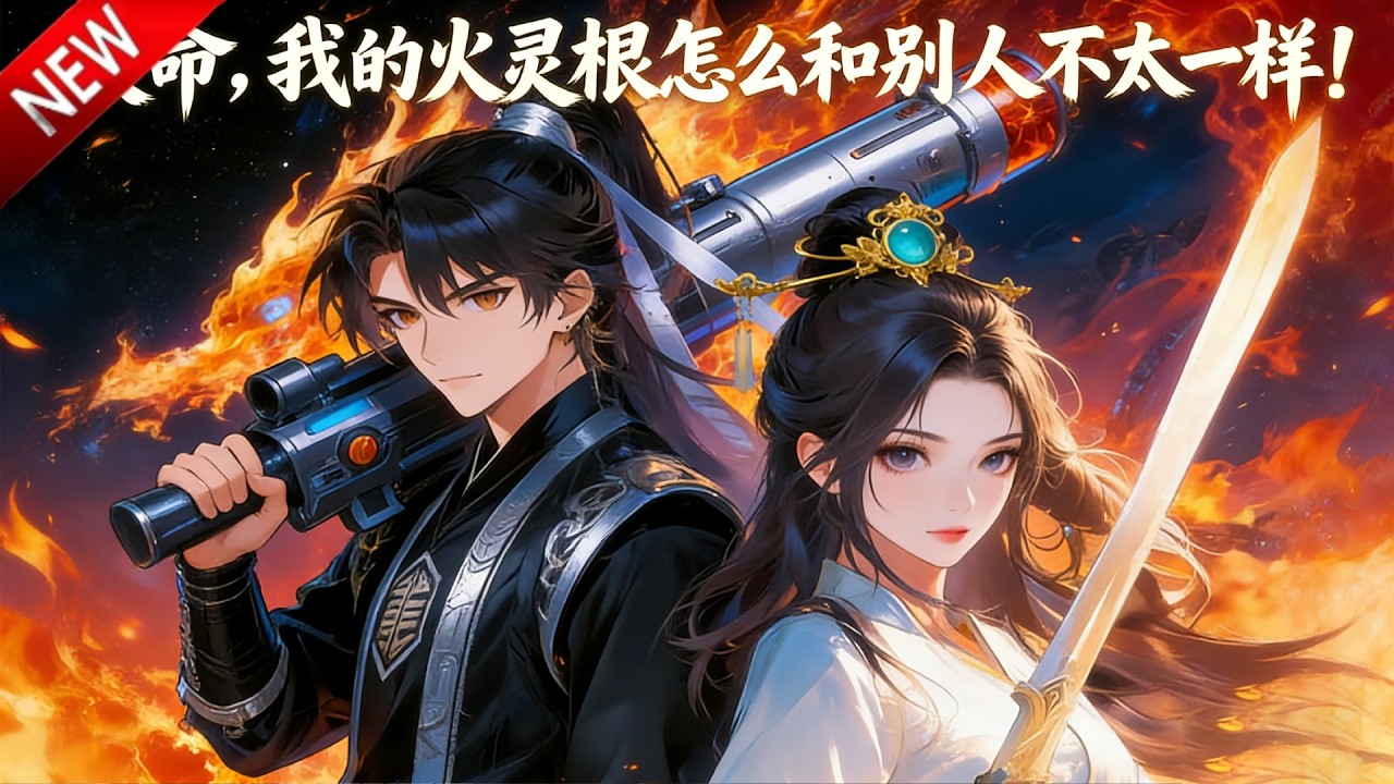 💥【新番上线】秦毅穿越修仙界，成了单灵根废材，好在觉醒无限火力系统，每次升级都能解锁一个新热武器！《救命，我的火灵根怎么和别人不太一样》全集 Multi SUB #热血 #漫剧 #动漫魔女