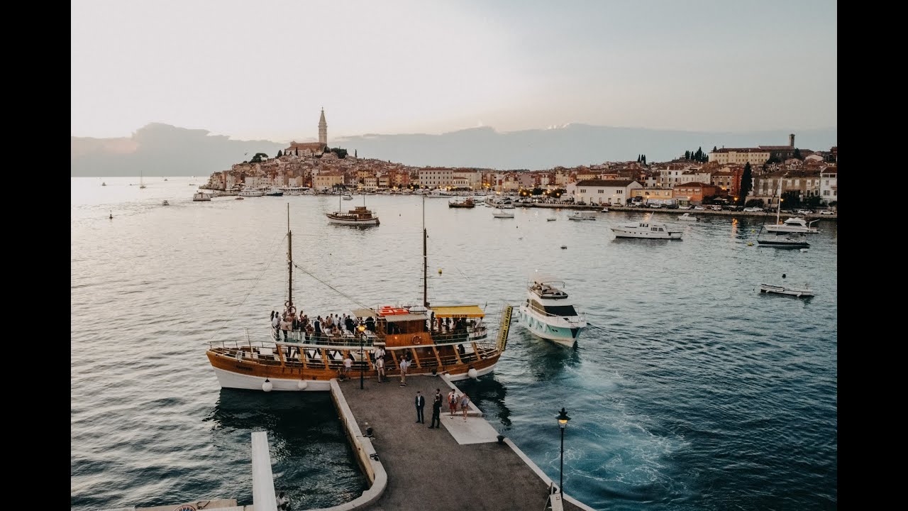 Summer Wedding in Rovinj , Croatia