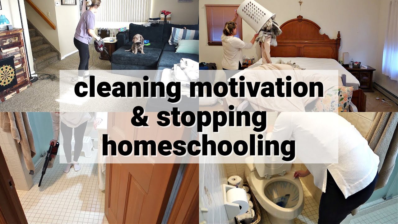 The End of Homeschooling // honest, chatty cleaning motivation // Mommy Etc