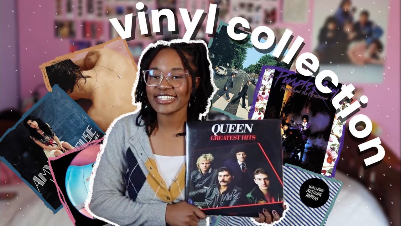 the vinyl collection of a 17yr old who has random music taste