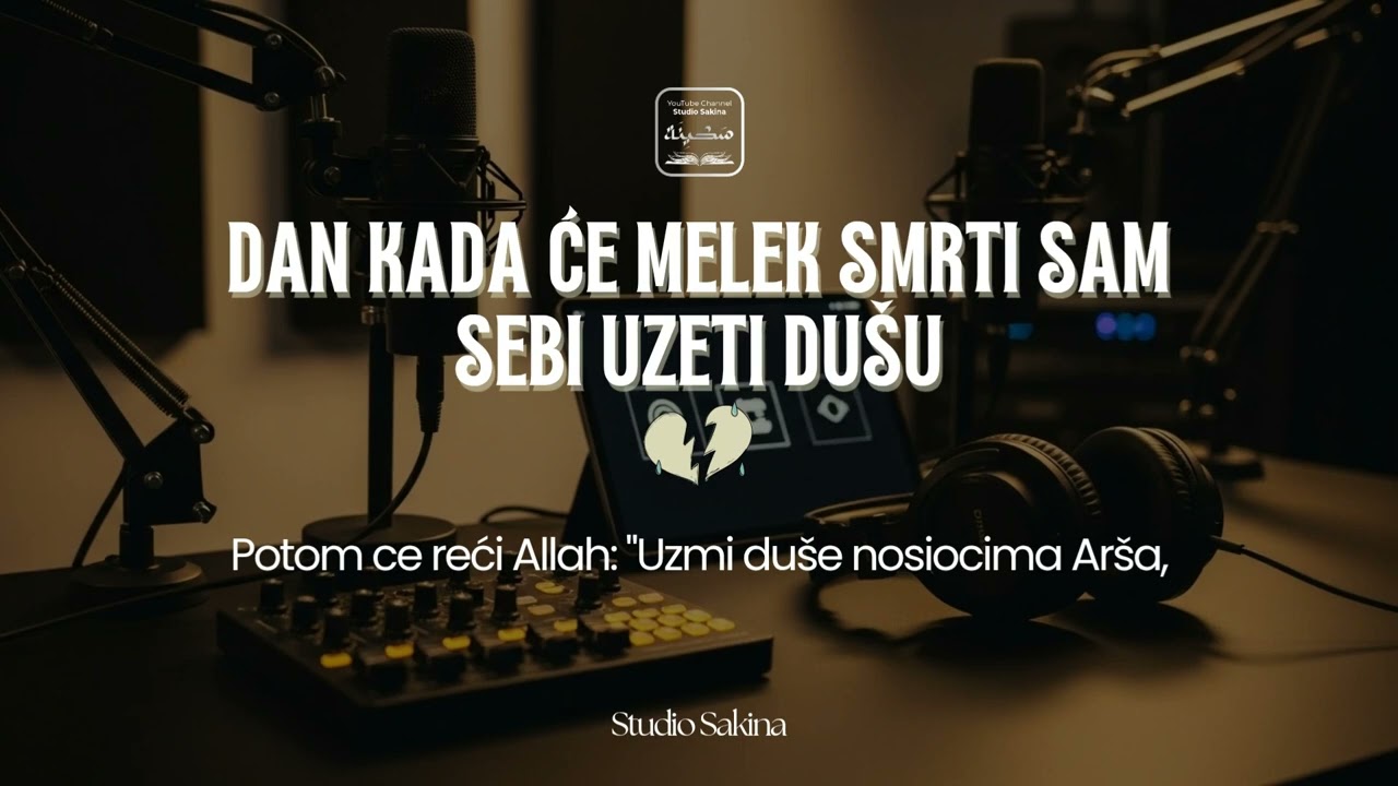 Dan kada ce Melek smrti sam sebi uzeti dušu! Dr. Muhammed Al Arifi #sudnjidan #studiosakina #viral 