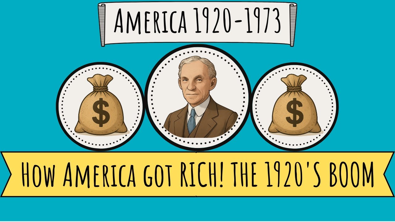 Causes of The 1920s BOOM | Henry Ford's Model T, Hire Purchase & The Cycle of Prosperity | Part 2