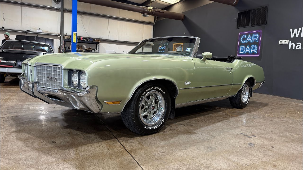 For Sale 1972 Oldsmobile Cutlass Supreme Convertible $34,995 Shipping & Financing Available