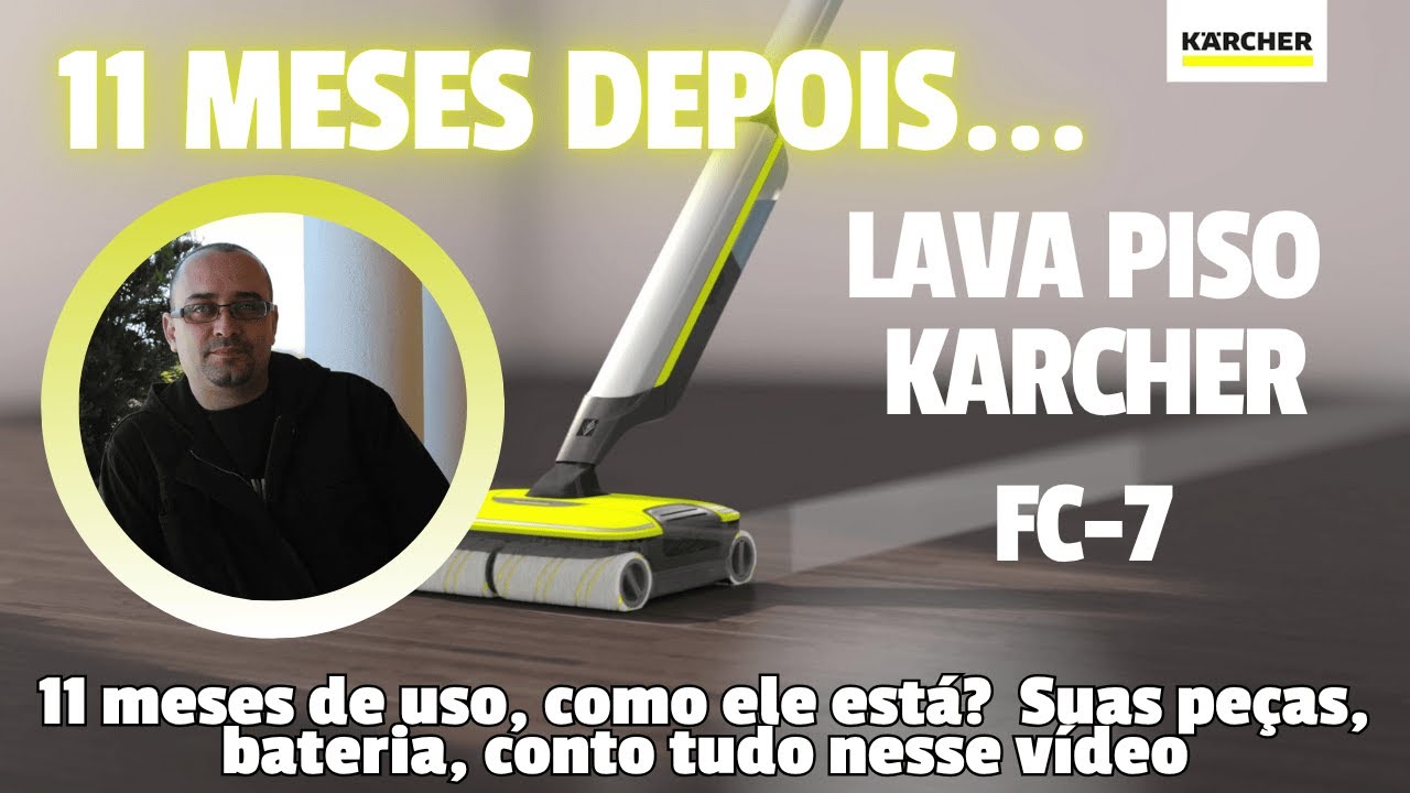 Lava piso  FC-7 da Karcher, 11 meses de uso.