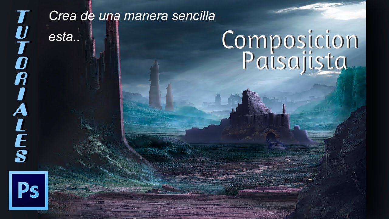 Composicion paisajista El Valle del Templo Olvidado