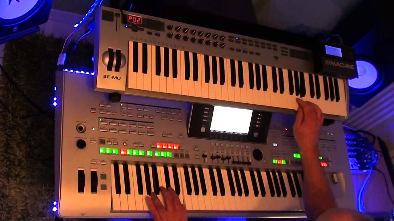 Hymne - Vangelis , COVER Remix on Tyros with vst plugins