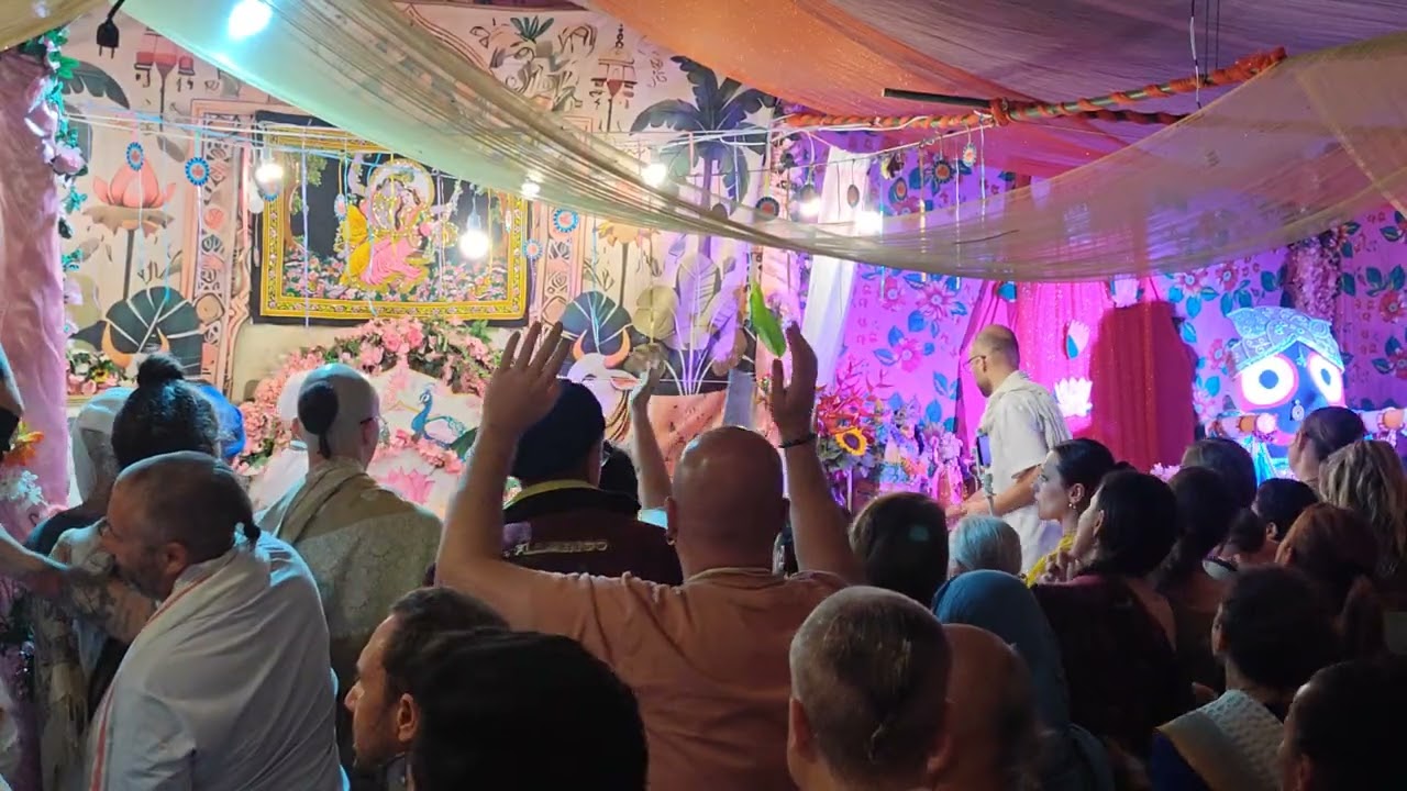 3rd day night Srimad Bhagavat Saptah Srila BV Vana Gosvami Maharaj, Sri Gaya Vrndavana 06/01/25 vid3
