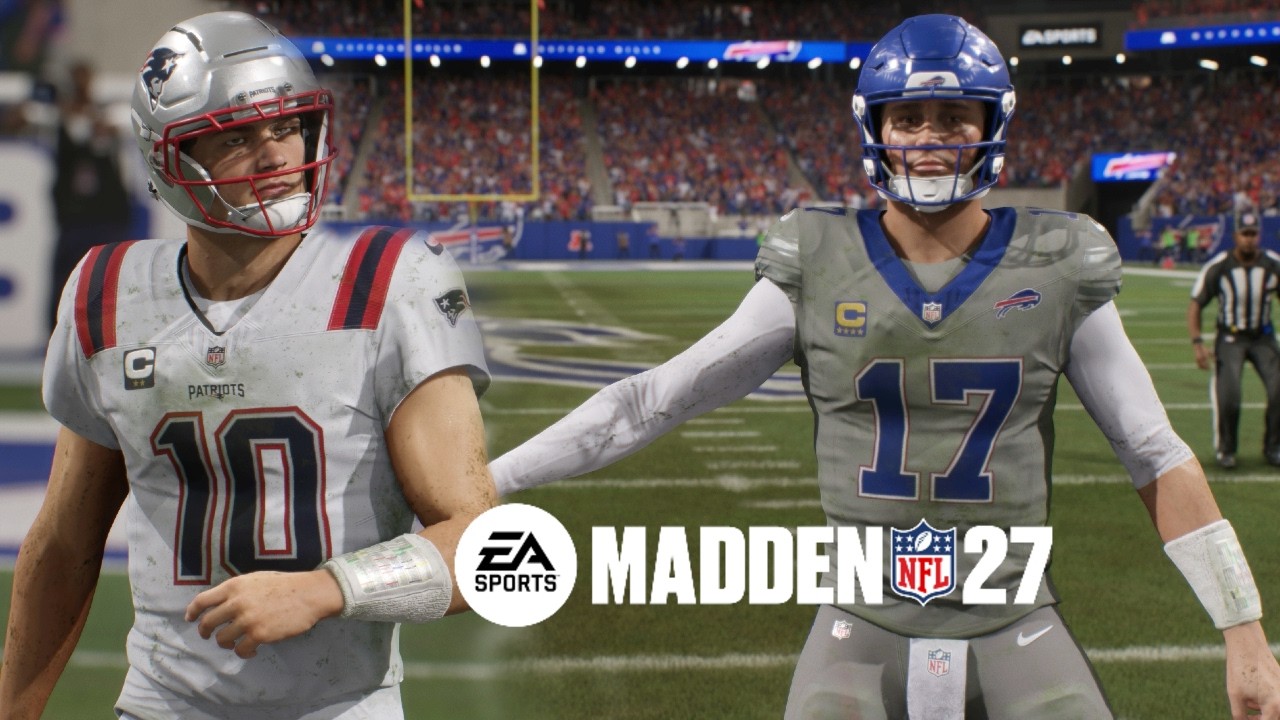 Геймплей Madden 27 &mdash; Bills против Patriots, полный матч на новом стадионе Highmark! (PS5)