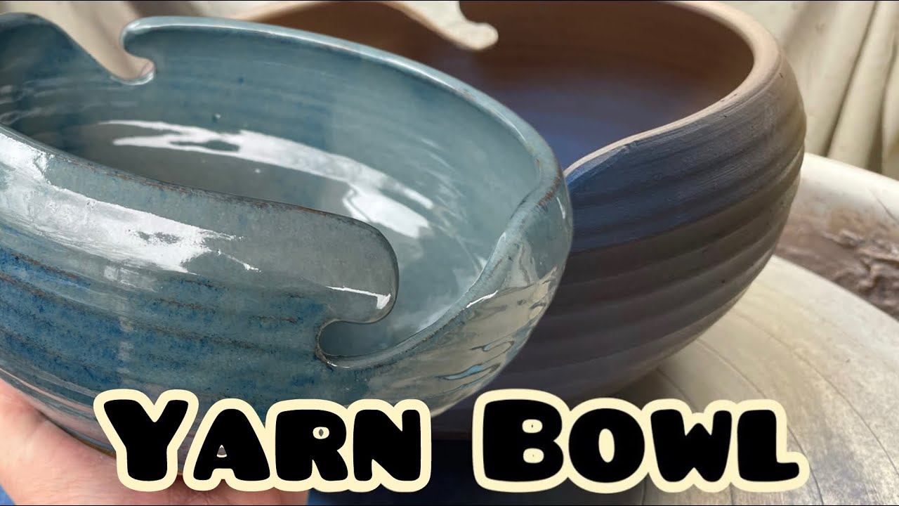 Pottery: Yarn bowl