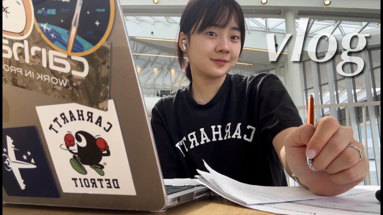 vlog🇺🇸 | Fall break라 쓰고 시험기간이라 읽는다.. | 미국 유학생의 일상 | Embry-Riddle Aeronautical University