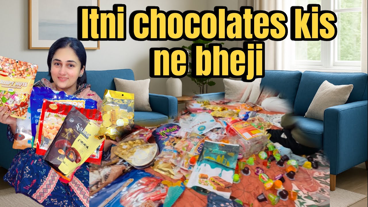 Itni sari chocolates kisne bheji | misba village me vloging ki | hum5 | 