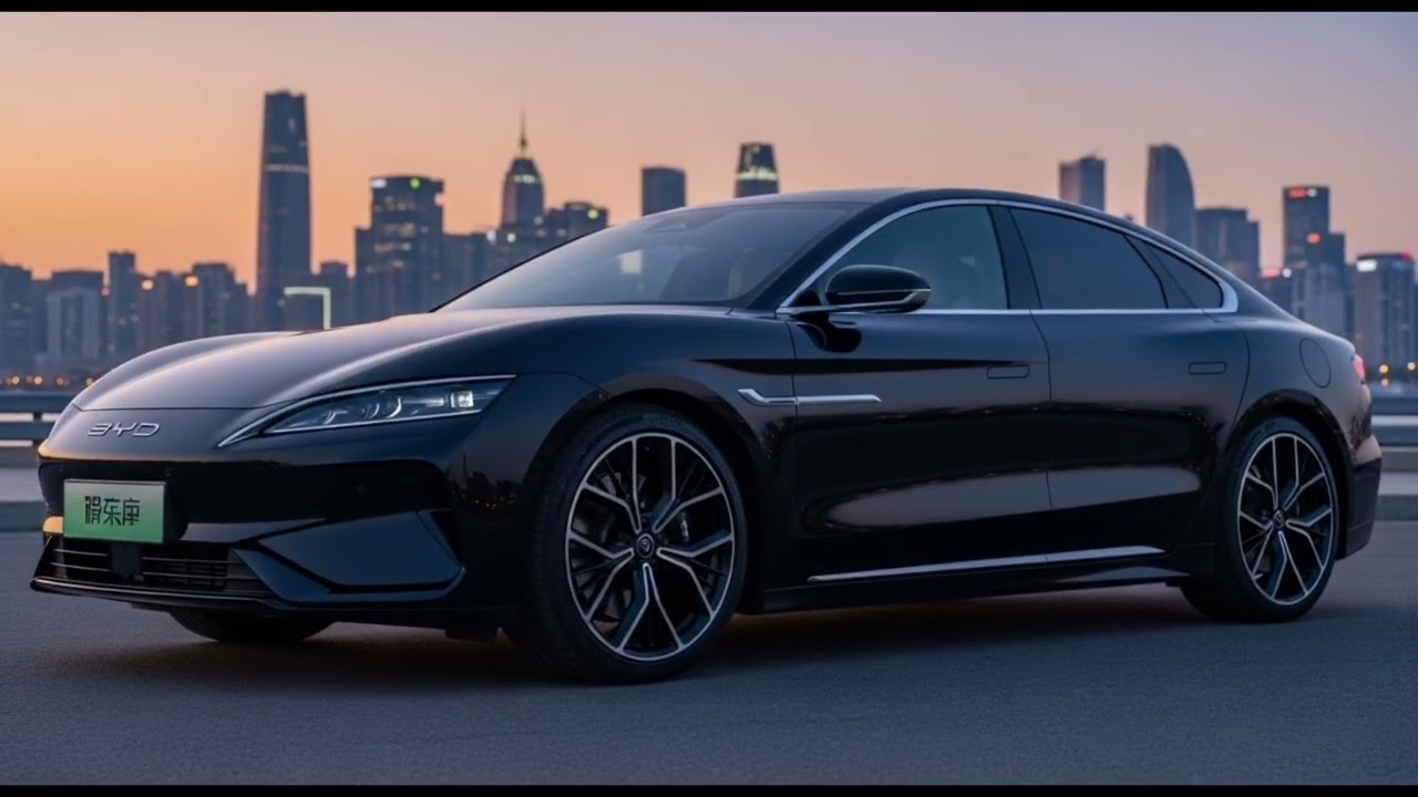 New BYD Han 2026 – Luxury Electric Sedan Review | Range, Interior, Performance & Features
