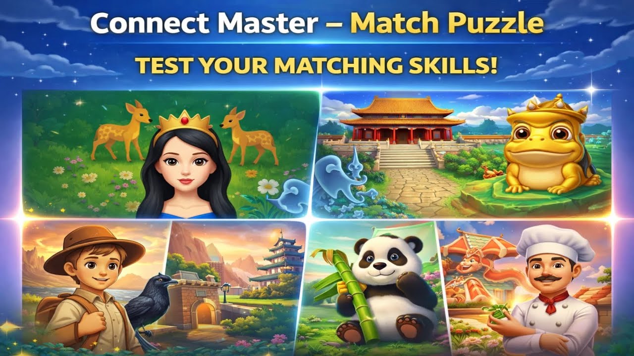 Connect Master &ndash; Match Puzzle 🧠 | Relaxing Logic Gameplay | Matching Game
