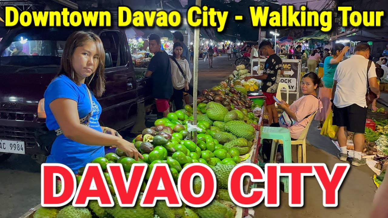 DAVAO CITY, PHILIPPINES - Virtual Walking Tour | Exploring the LARGEST CITY in MINDANAO!