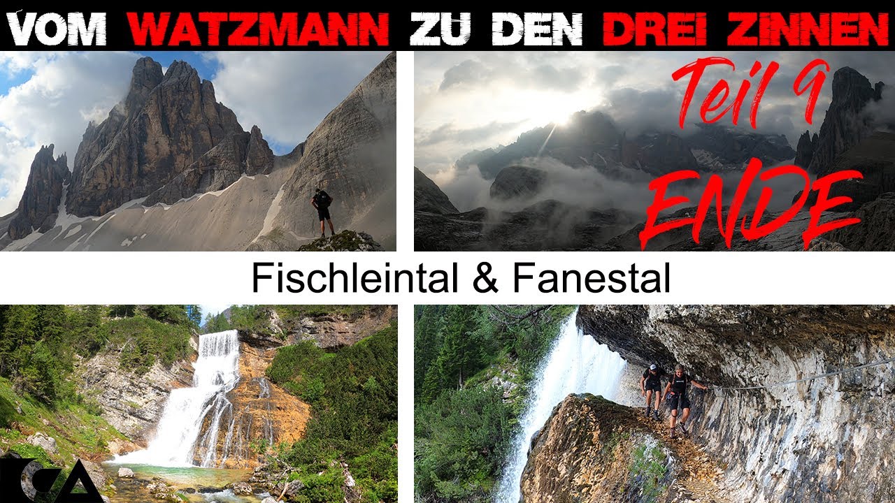 Vom Watzmann zu den Drei Zinnen - Teil 9 - ENDE - Fischleintal - Fanestal  - Heimreise