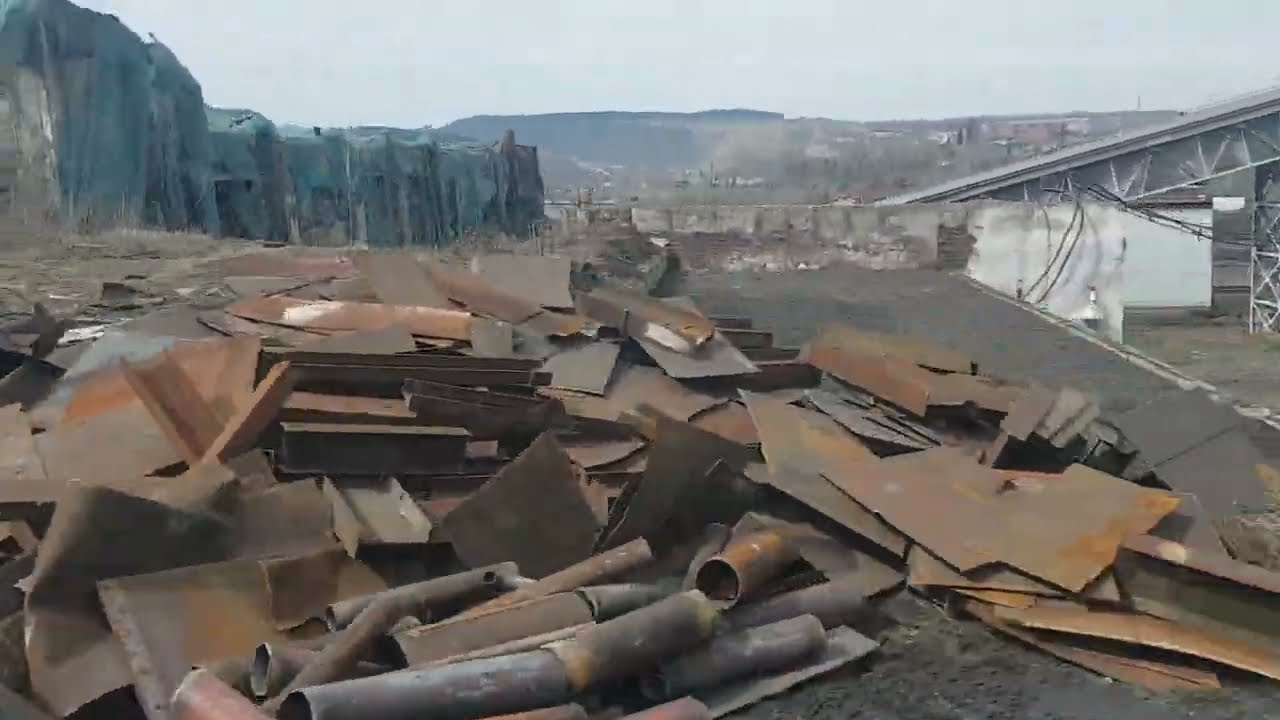 снос фабрики Добыча металлолома Снос  фабрики((( Склад сырой руды