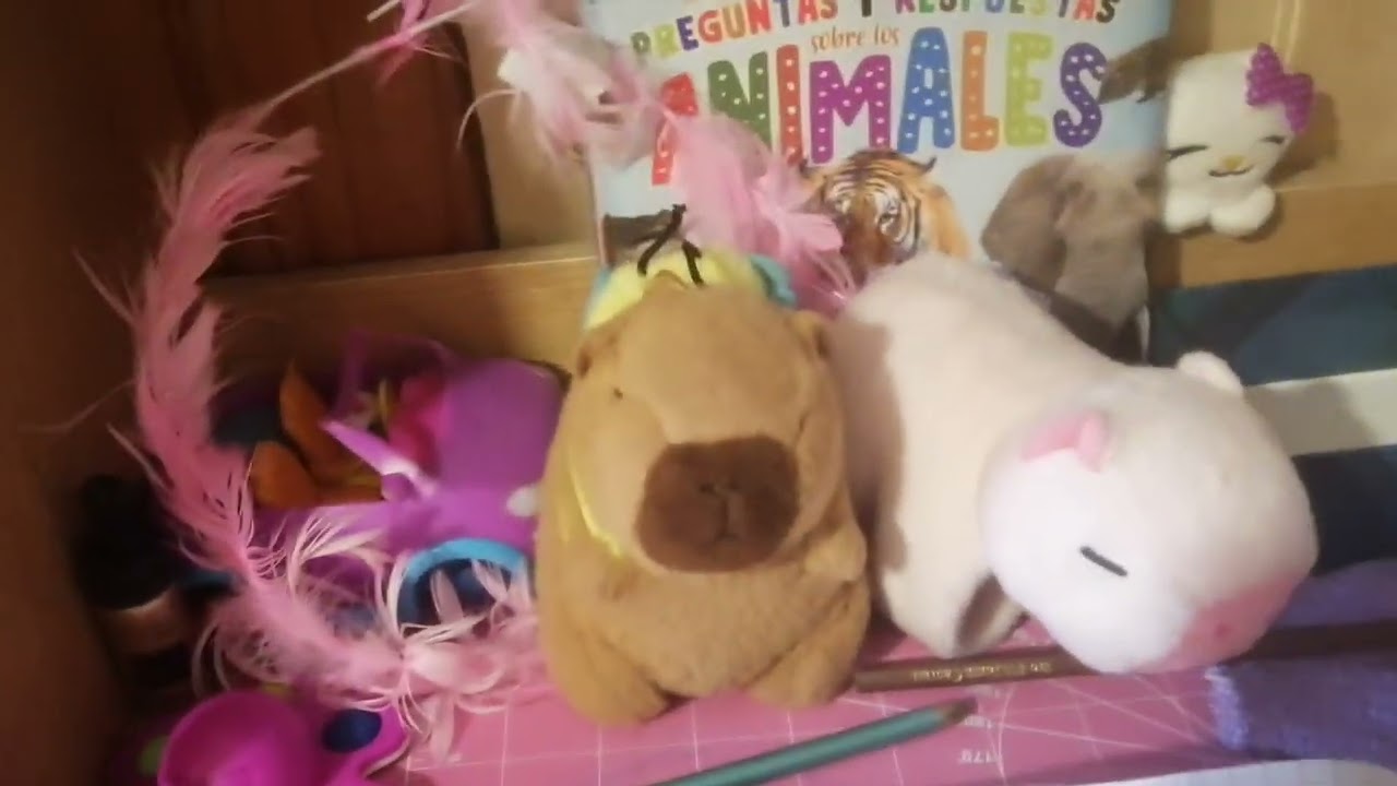 mis capys  se quedan con su tía niñera
