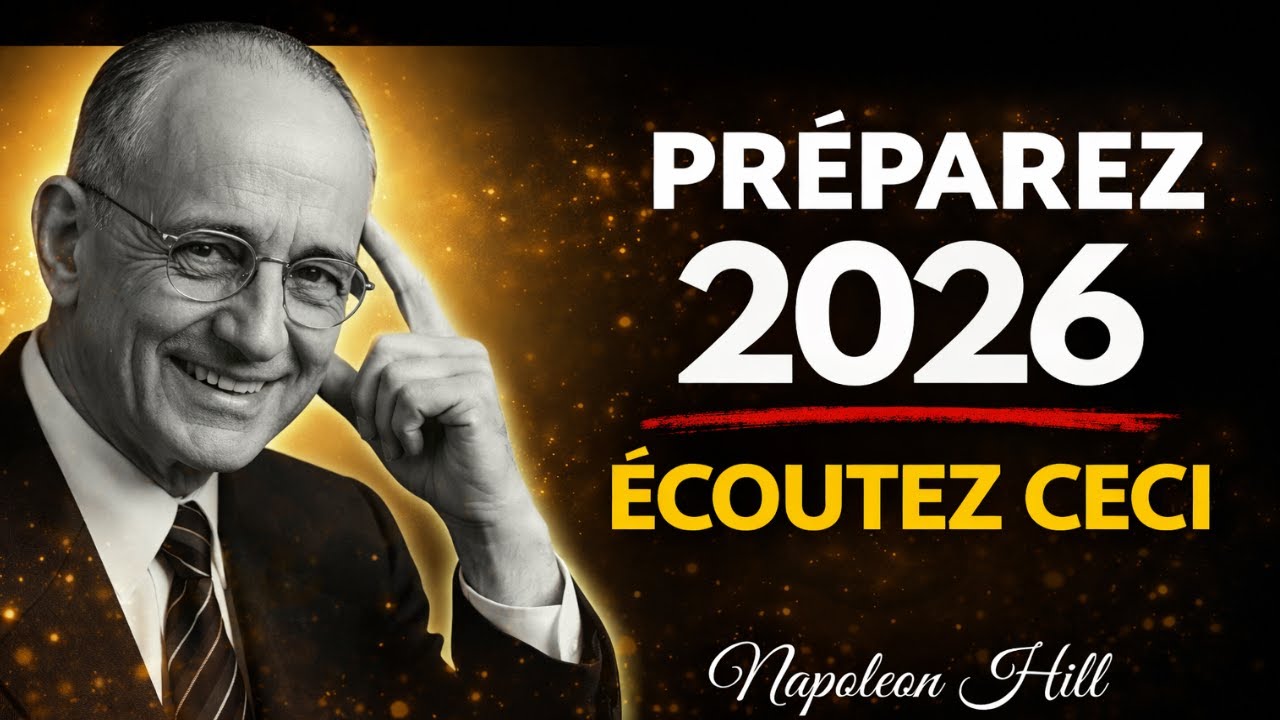 COMMENCEZ 2026 AINSI ET CHANGEZ VOTRE DESTIN | 3 HABITUDES DE MILLIONNAIRES (NAPOLEON HILL